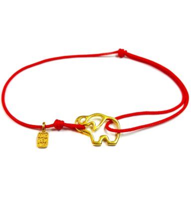  Браслет Слоник, золото 585