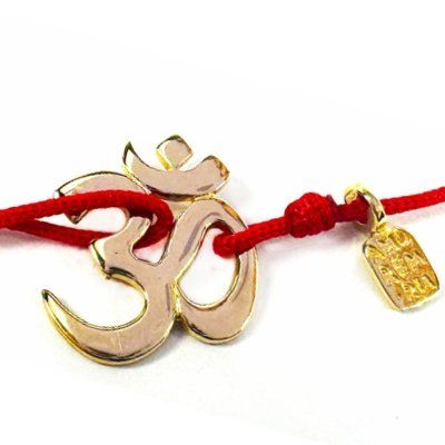  Браслет Знак ОМ, золото 750