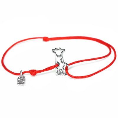  Браслет Жираф, серебро 925