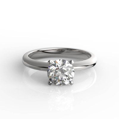 Кольцо помолвочное Волшебство, золото 585 пробы