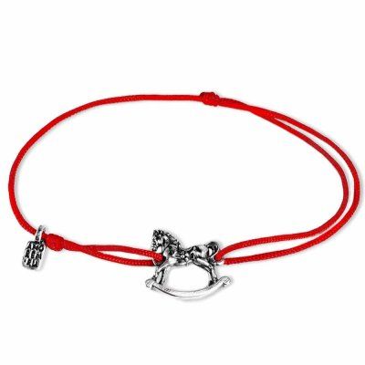 Браслет Лошадка, серебро — символ силы, движения вперёд и новых возможностей 2026 года - Amorem