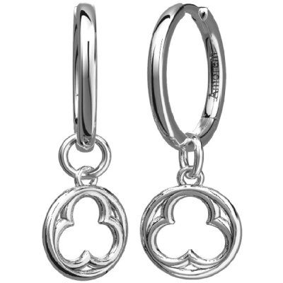 Серьги Трилистник, серебро 925 — символ удачи и гармонии