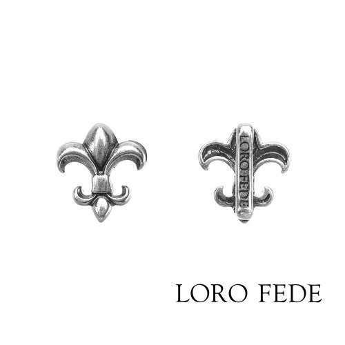 Сет - медальон LORO FEDE Лилия, серебро 925 и браслет из натуральной кожи фото 1 Аmorem