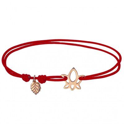  Браслет Лотос, золото 750