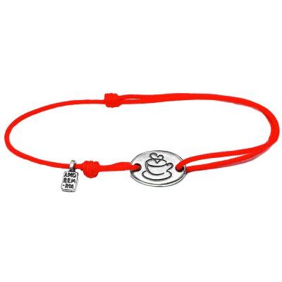  Браслет Кофе в постель, серебро 925