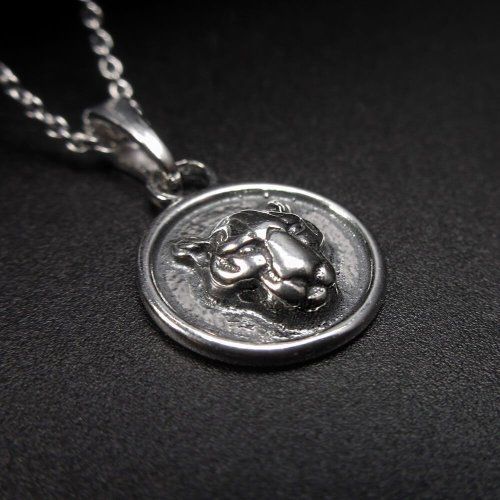 Кулон LORO FEDE Ягуар жетон, серебро 925 фото 11 Аmorem