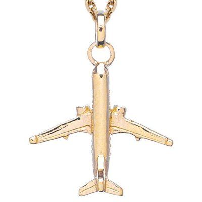 Колье Полет, золото 585