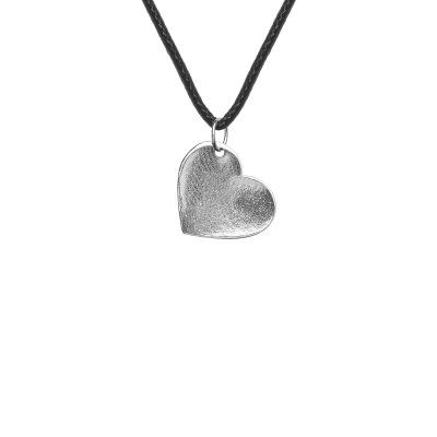  Кулон МЕМО Сердце, серебро 925