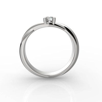 Кольцо помолвочное Мгновение, золото 585 пробы