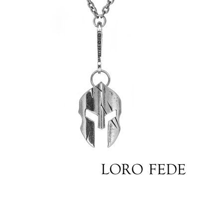 Кулон Loro Fede Molon Labe, серебро 925