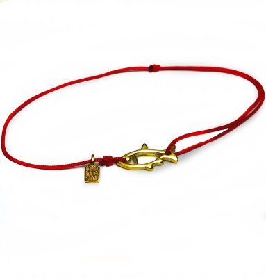  Браслет Рыбка, золото 585